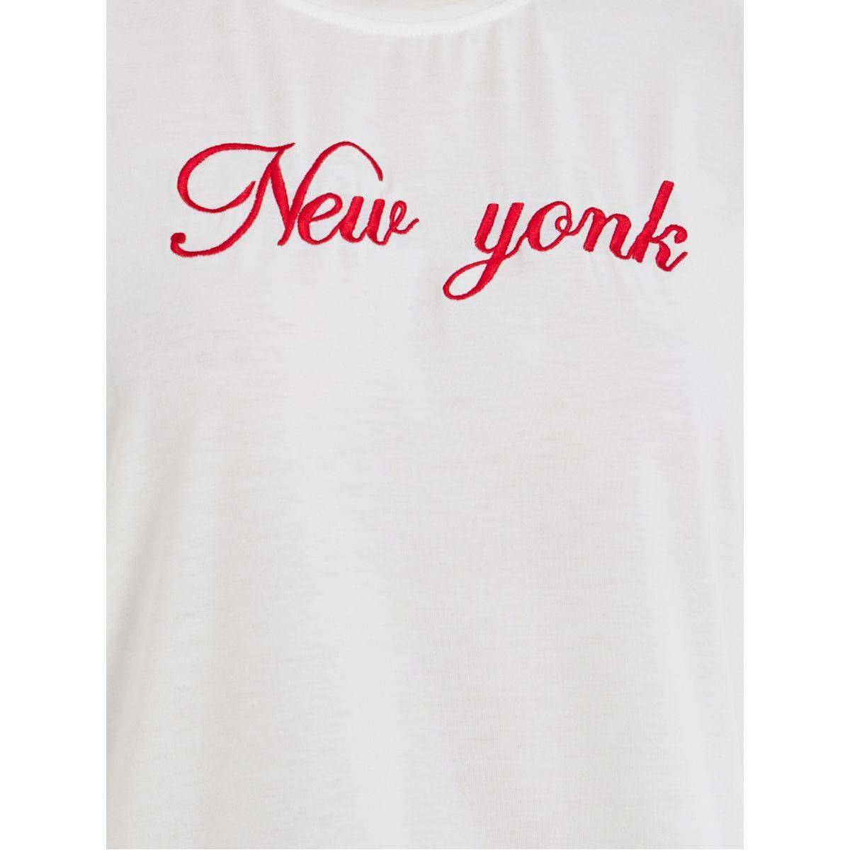 Styli Embroidered Slogan Regular Fit T-Shirt-women-clothing-tshirts-image-3