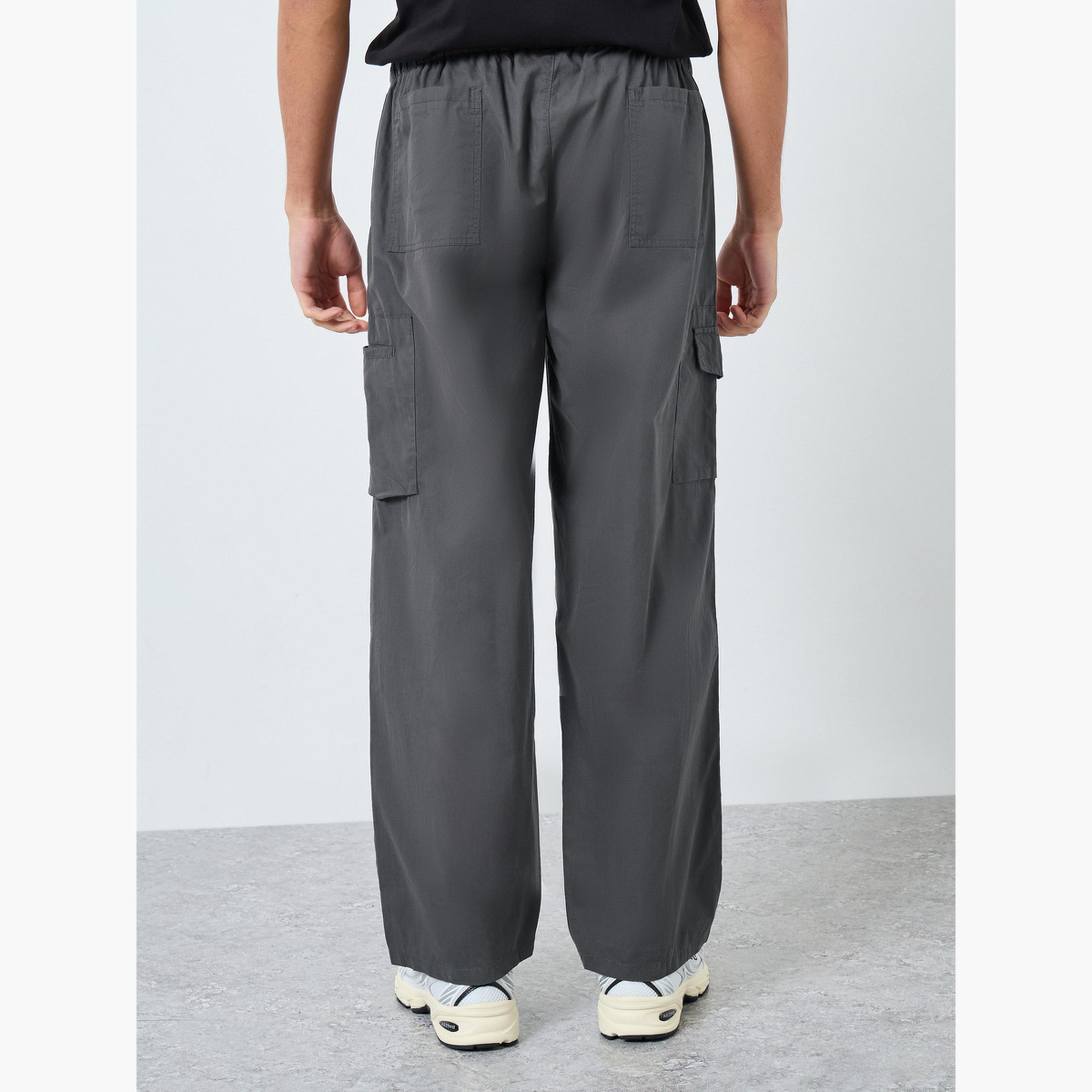 ستايلي - بنطال كارغو رجالي مريح متعدد الجيوب-men-clothing-bottoms-joggers-image-4