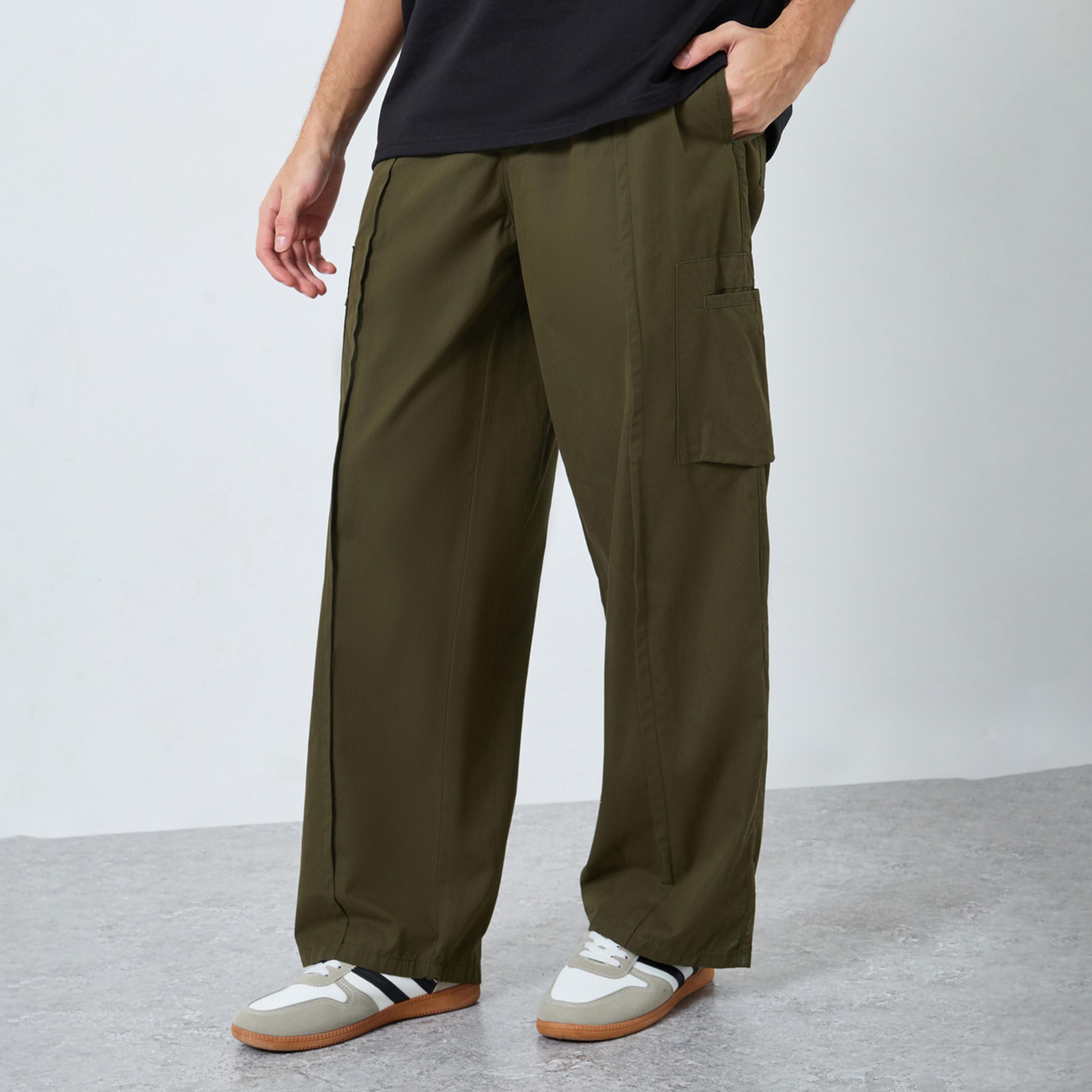Styli Relaxed Fit Multi Pockets Cargo Pant-men-clothing-bottoms-joggers-image-1