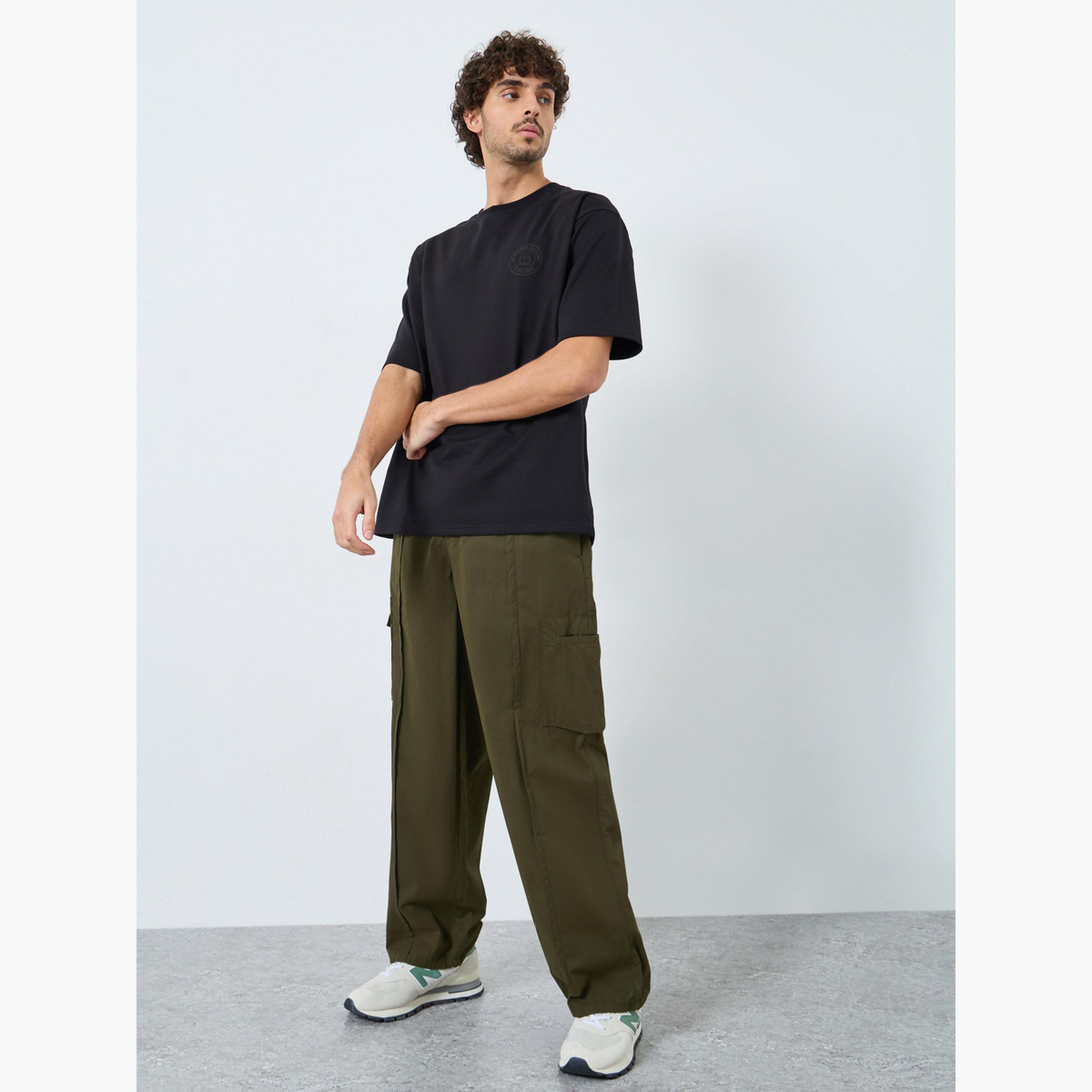 Styli Relaxed Fit Multi Pockets Cargo Pant-men-clothing-bottoms-joggers-image-2