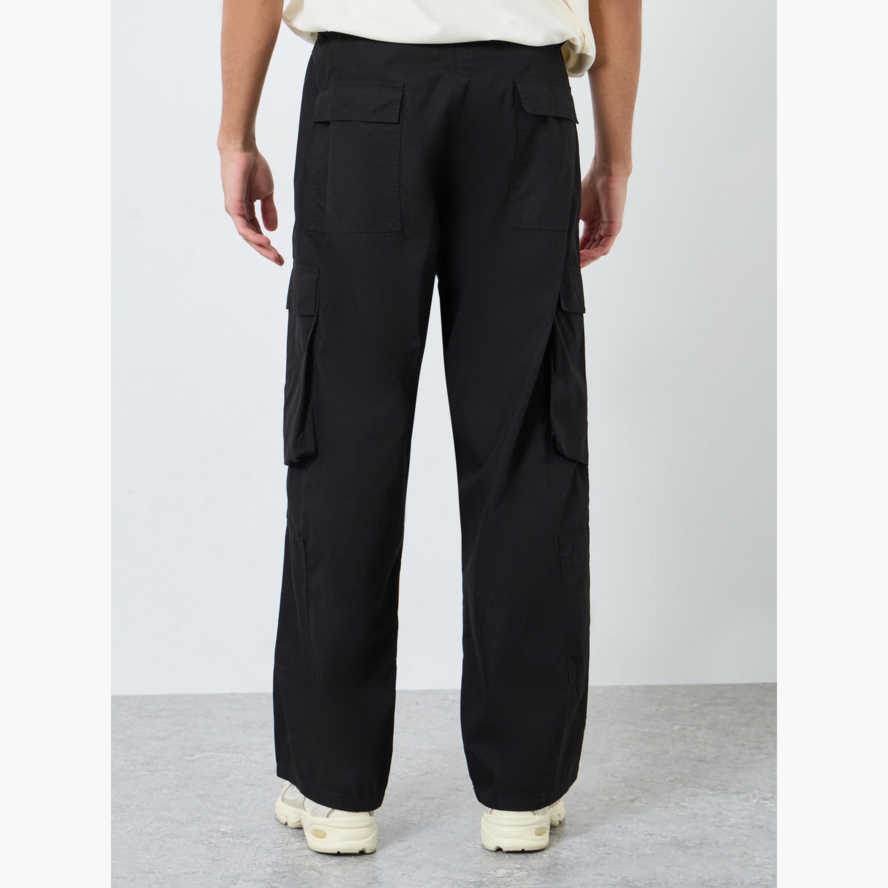 Styli Men Oversized Cargo Pocket Pants-men-clothing-bottoms-joggers-image-4