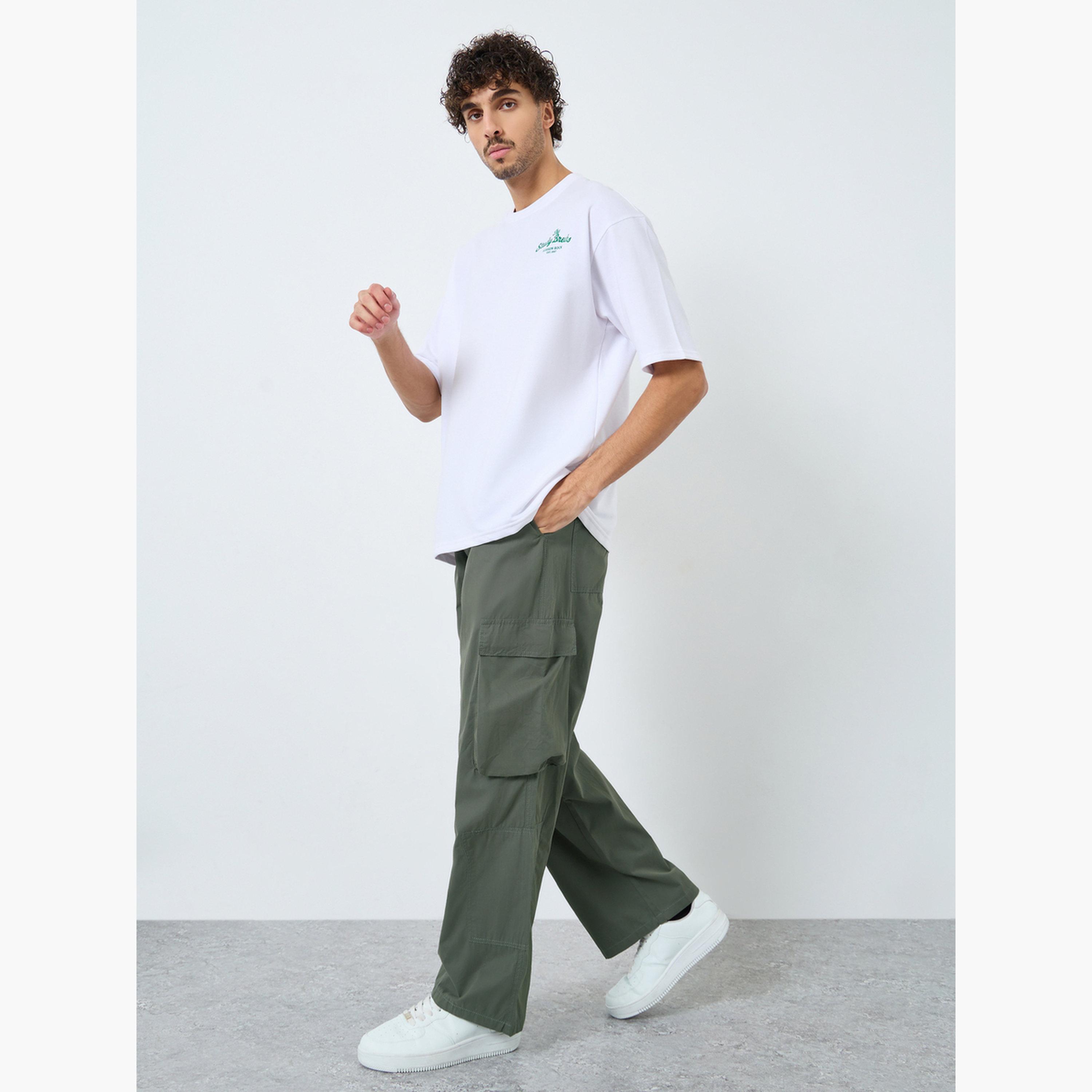 Styli Men Oversized Cargo Pocket Pants-men-clothing-bottoms-joggers-image-2