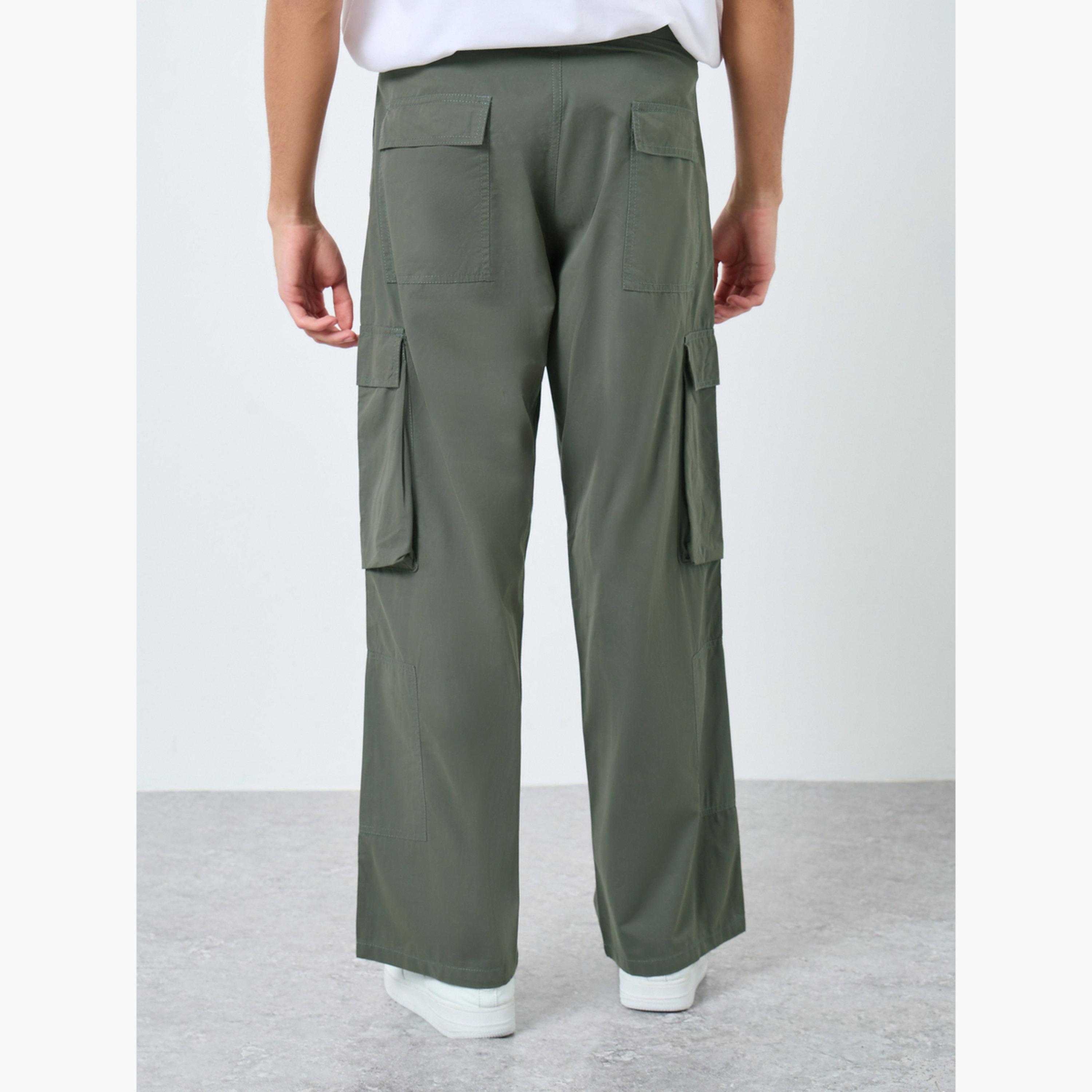 Styli Men Oversized Cargo Pocket Pants-men-clothing-bottoms-joggers-image-4