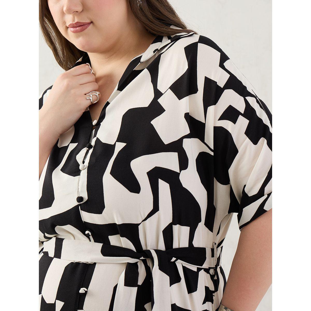 فستان ميدي مُطبع بمقاس كبير-women-clothing-dresses-image-4