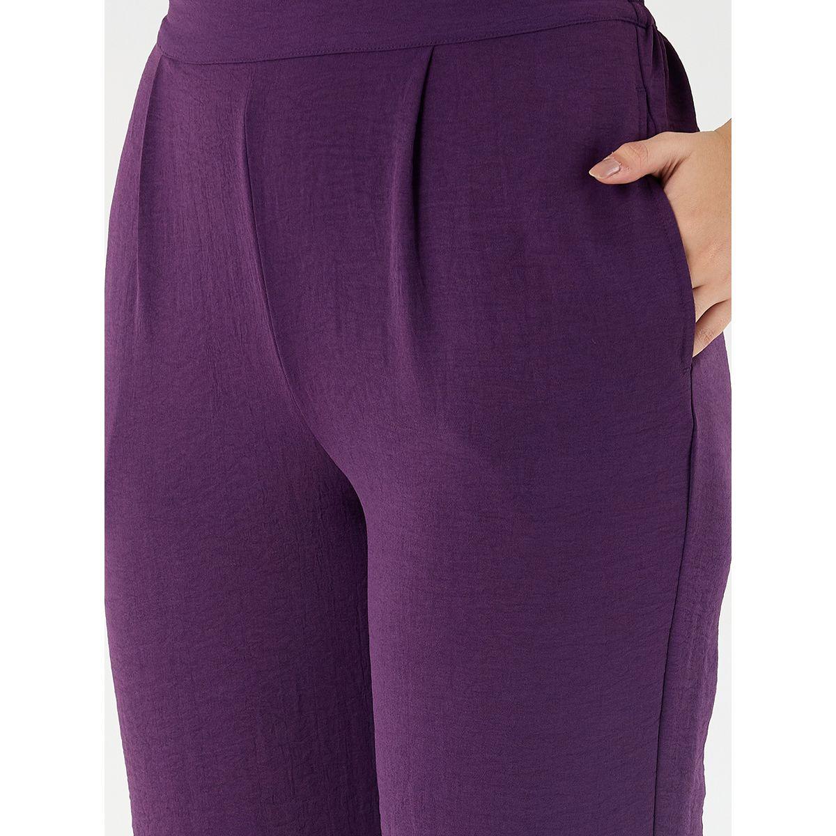 Femmella Drawstring Detail Shirt and Tapered Pants Co-Ords-women-clothing-coordsets-image-5