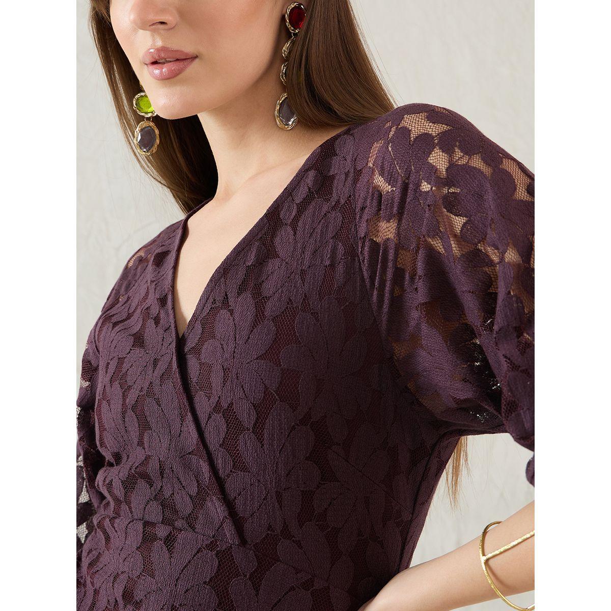 فستان ميدي بنمط لف مع تفاصيل دانتيل-women-clothing-dresses-image-4