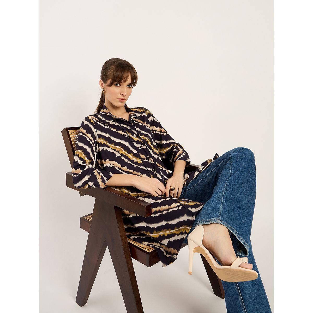 Femmella Tie and Dye Print Asymmetric Hem Tunic-women-clothing-shirtsandblouses-blouses-image-5