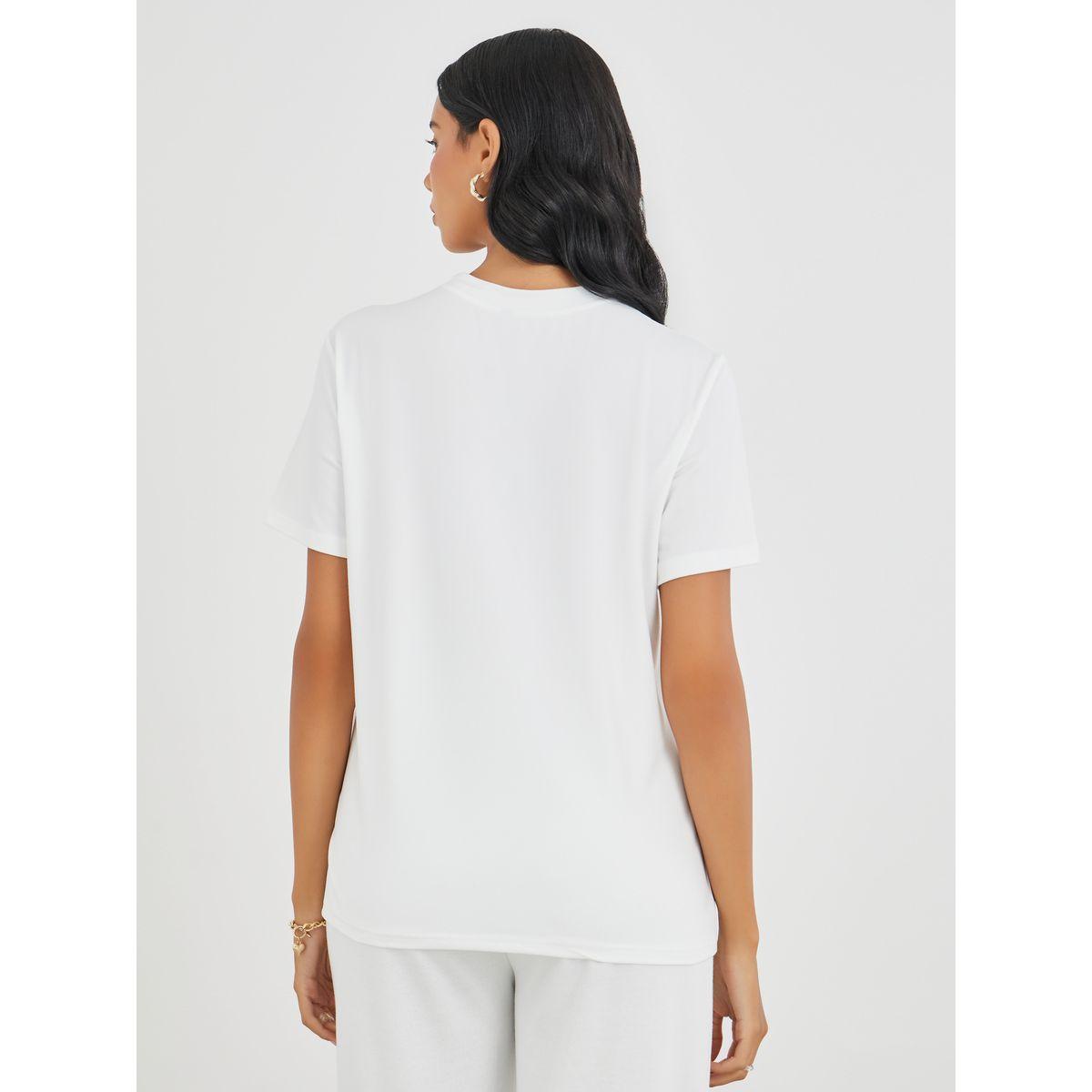 Styli Slogan Print Round Neck T-Shirt-women-clothing-tshirts-image-5
