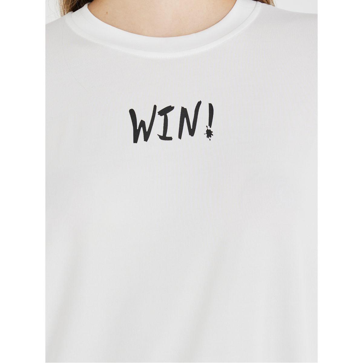 تيشيرت بطبعة كتابة وقصة عادية-women-clothing-tshirts-image-4