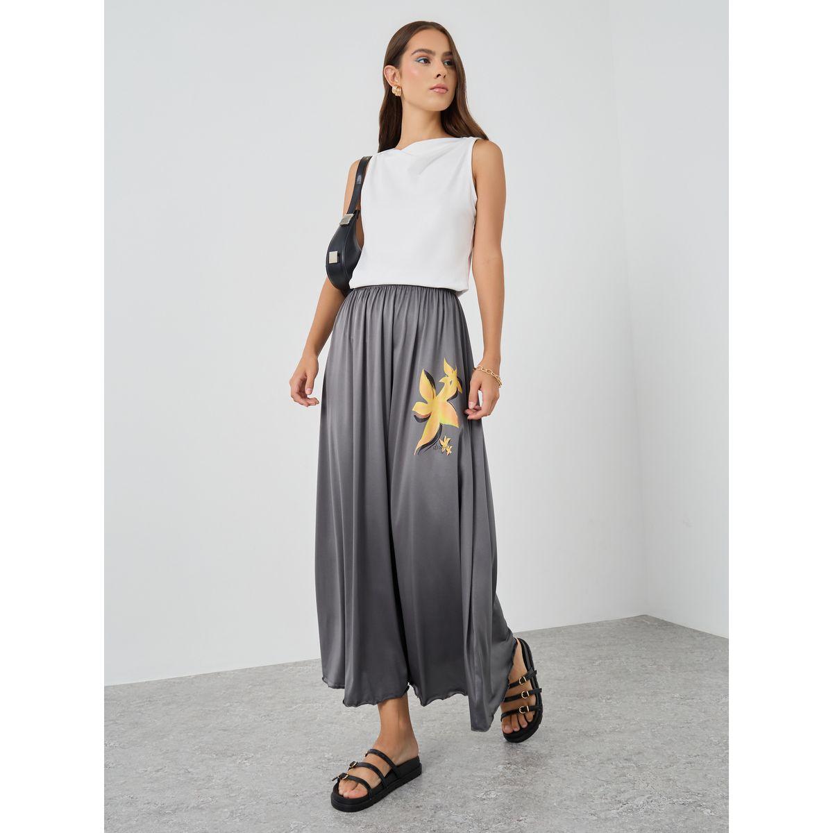 Styli Floral Printed A-Line Maxi Skirt-women-clothing-bottoms-skirts-image-1