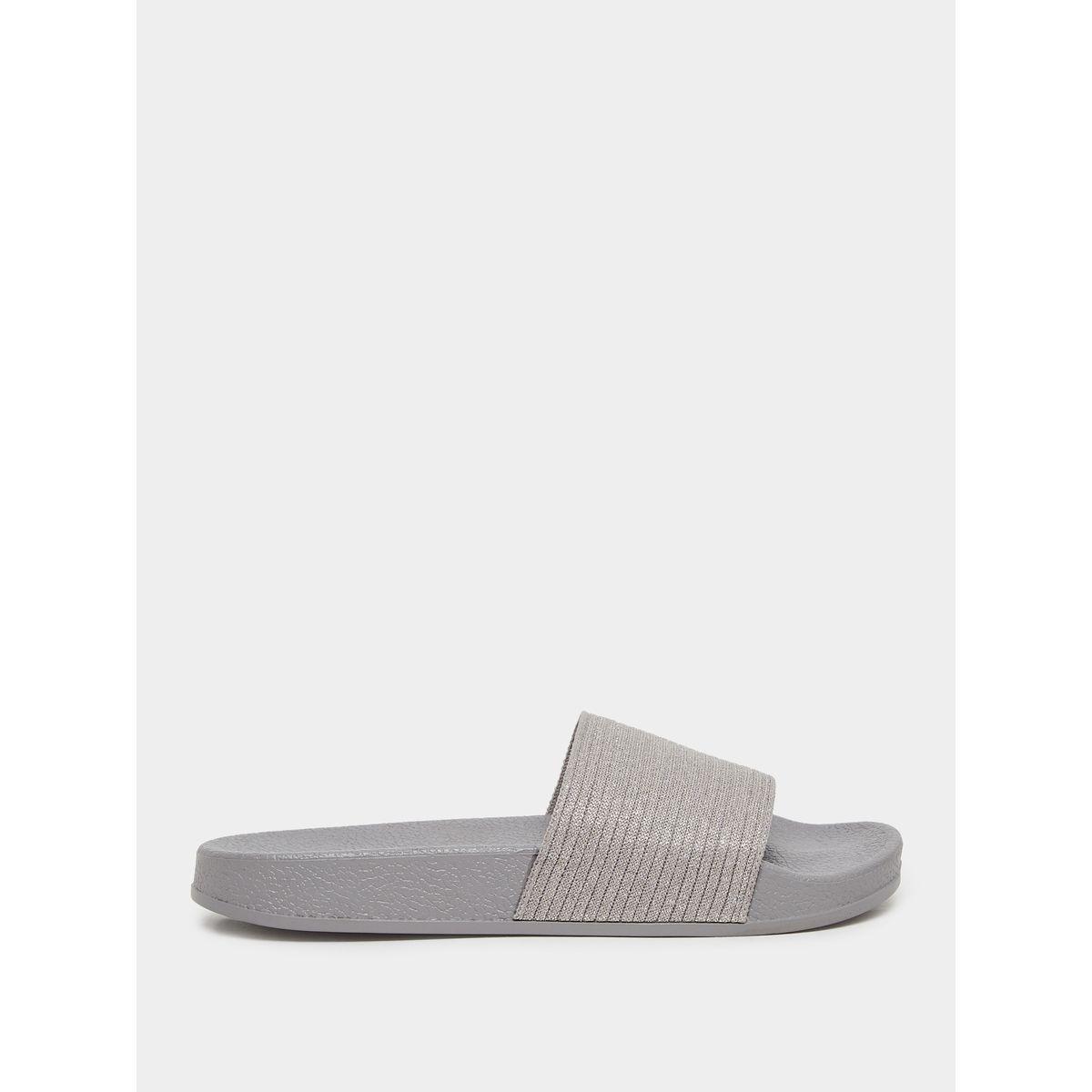 Styli Textured Slip On Flip Flop-women-shoes-flipflopsandslides-image-1