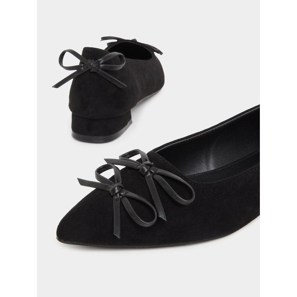Styli Pointed Toe Bow Detail Shoes-women-shoes-heels-image-3