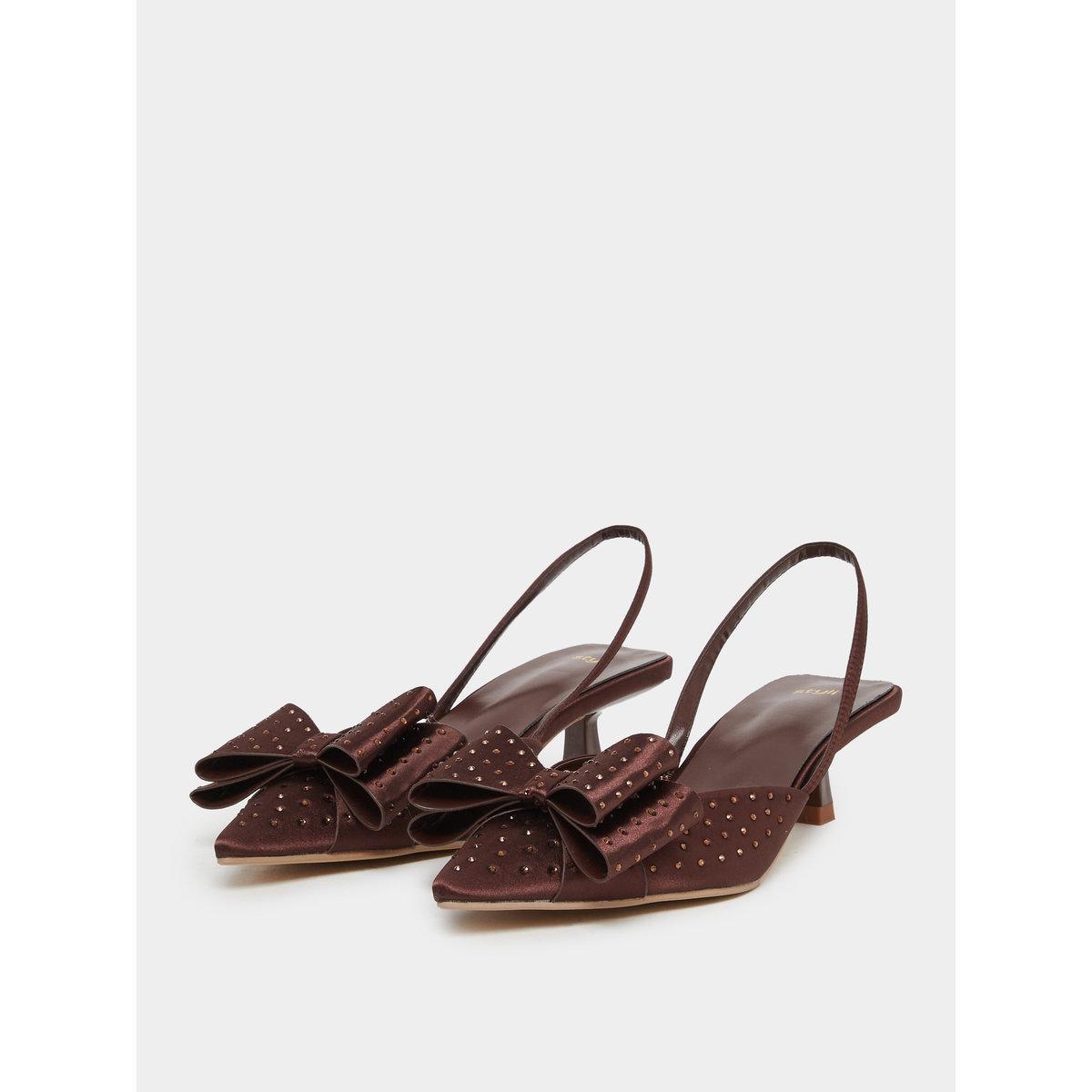 Styli Slingback Kitten Heel Shoes-women-shoes-heels-image-2