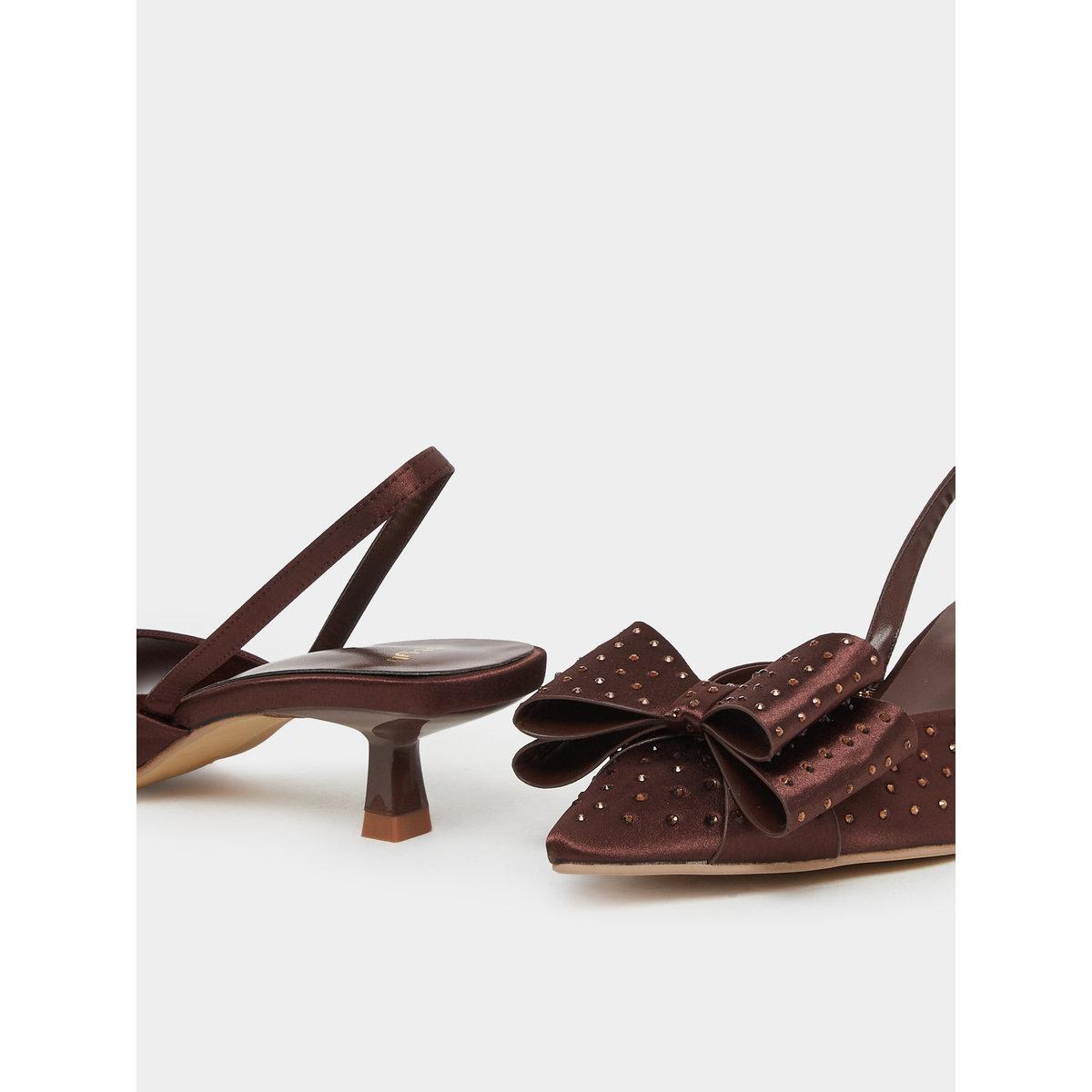 Styli Slingback Kitten Heel Shoes-women-shoes-heels-image-3