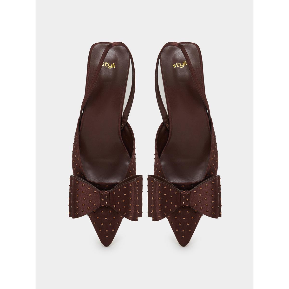 Styli Slingback Kitten Heel Shoes-women-shoes-heels-image-5