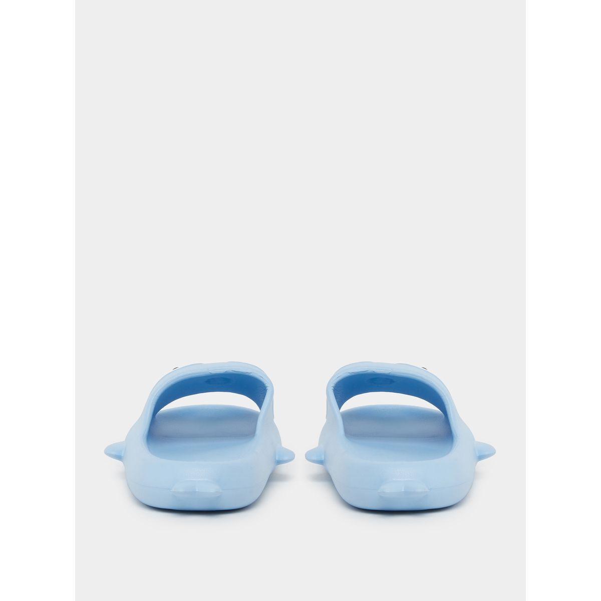 Styli Blue Penguin Print Slip-On Slides-women-shoes-flipflopsandslides-image-4
