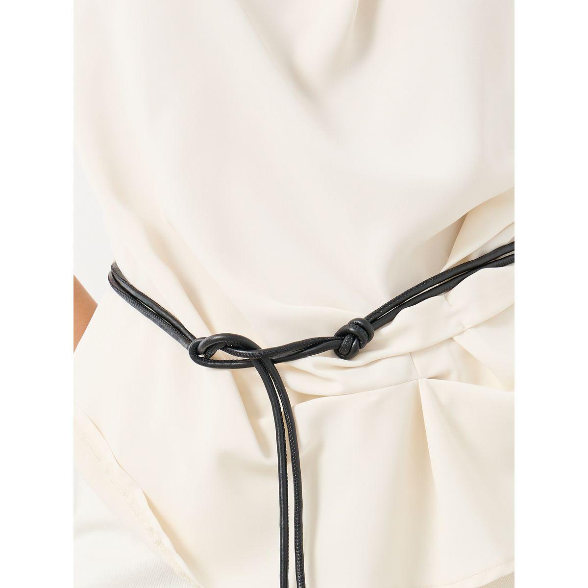 بلوزة سادة بياقة مُنسدلة-women-clothing-shirtsandblouses-blouses-image-3