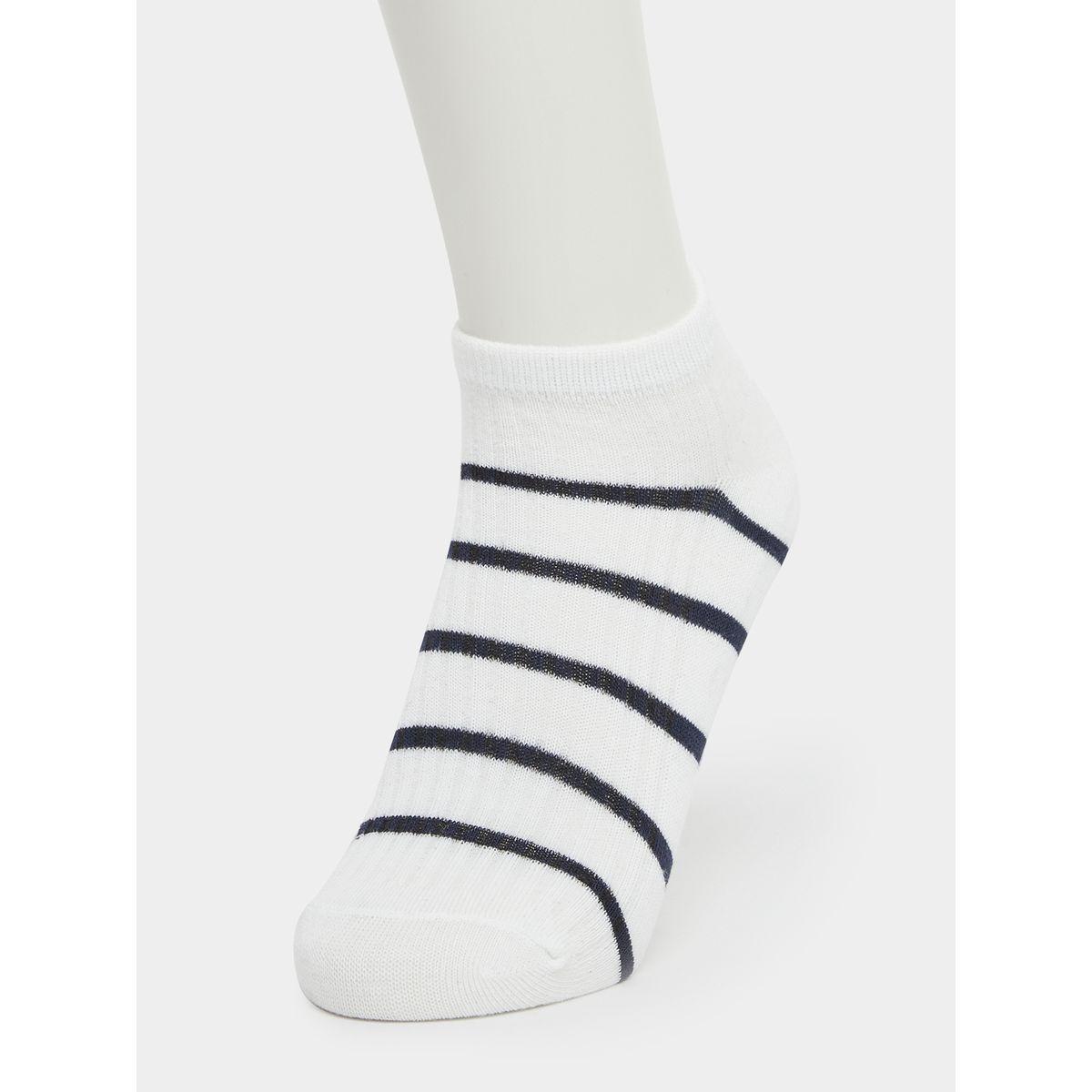 مجموعة من 5 جوارب مخططة بطول الكاحل-men-socks-image-10