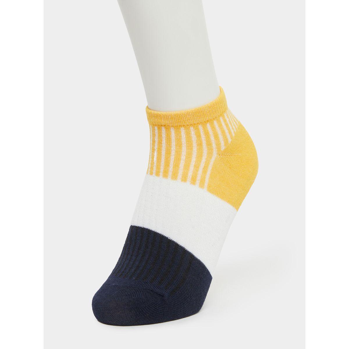 مجموعة من 5 جوارب مخططة بطول الكاحل-men-socks-image-6