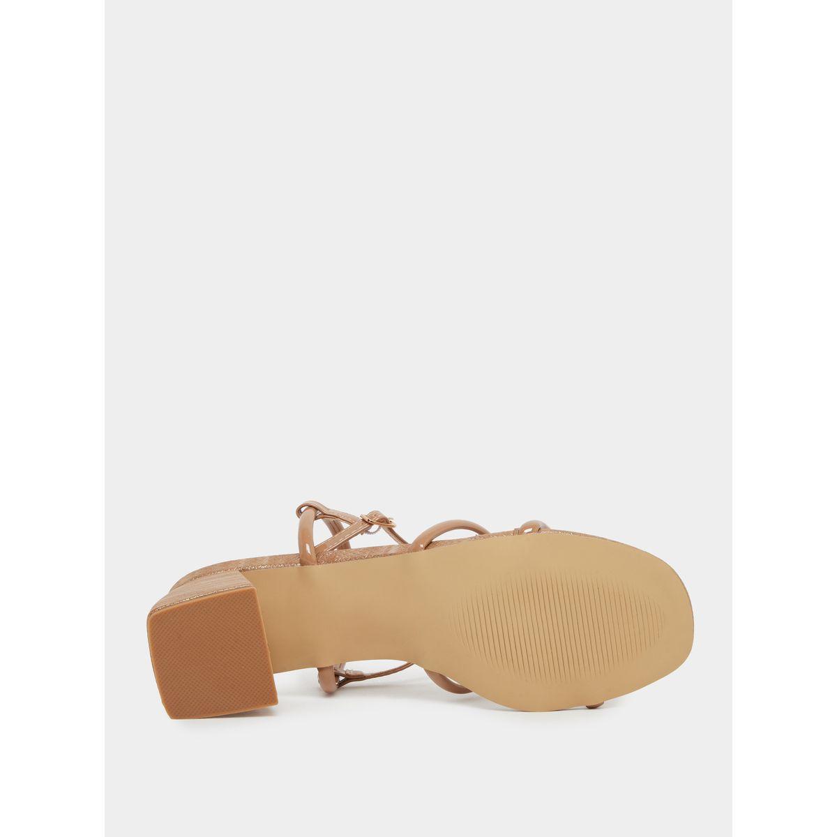 Styli Sling Back Block Heel Sandals-women-shoes-sandals-heeled-image-6