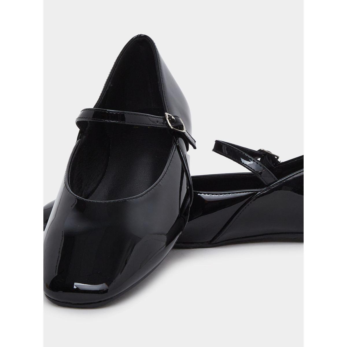حذاء باليرينا فلات بتفاصيل إبزيم-women-shoes-ballerinas-image-3