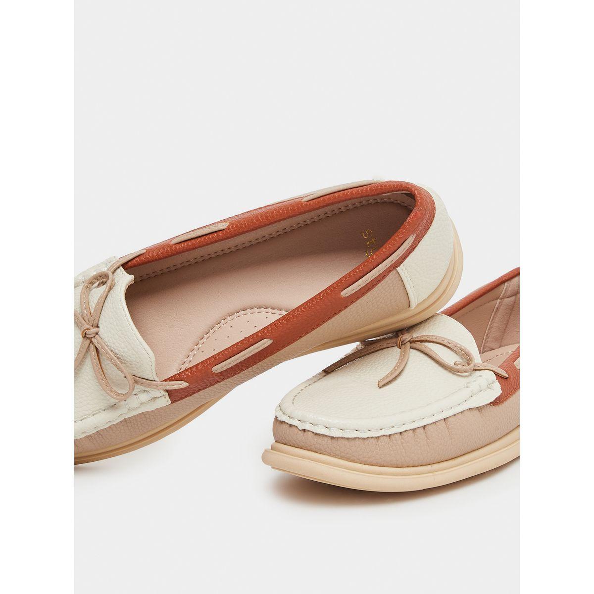 حذاء بنمط كتل الألوان بتفاصيل فيونكة-women-shoes-flats-loafers-image-3
