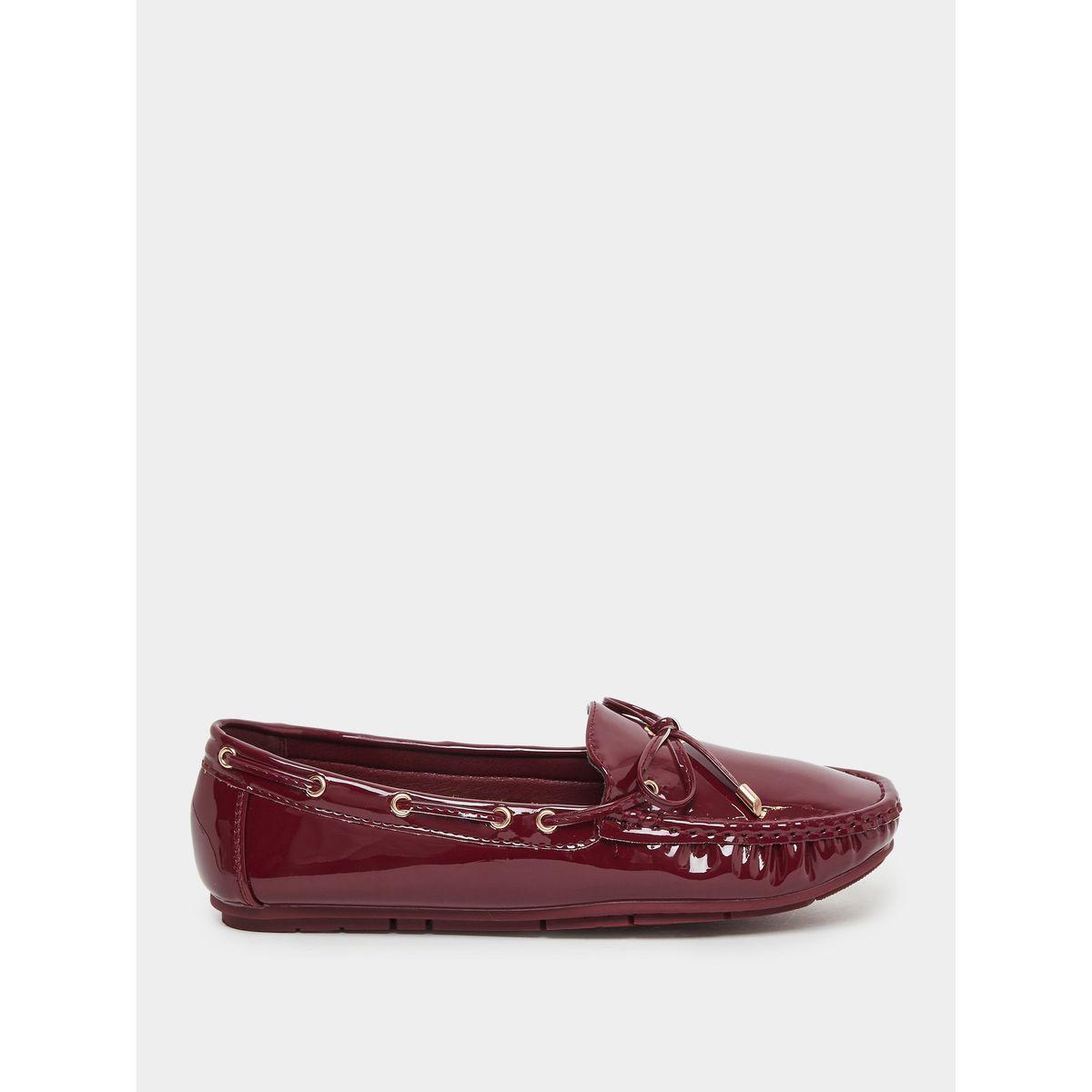 حذاء فلات بتفاصيل فيونكة-women-shoes-flats-loafers-image-1