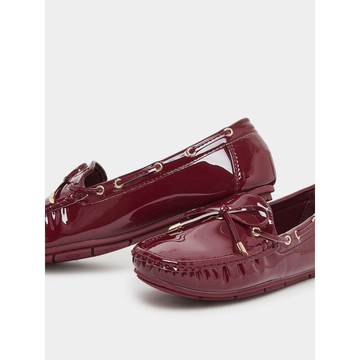 حذاء فلات بتفاصيل فيونكة-women-shoes-flats-loafers-image-3