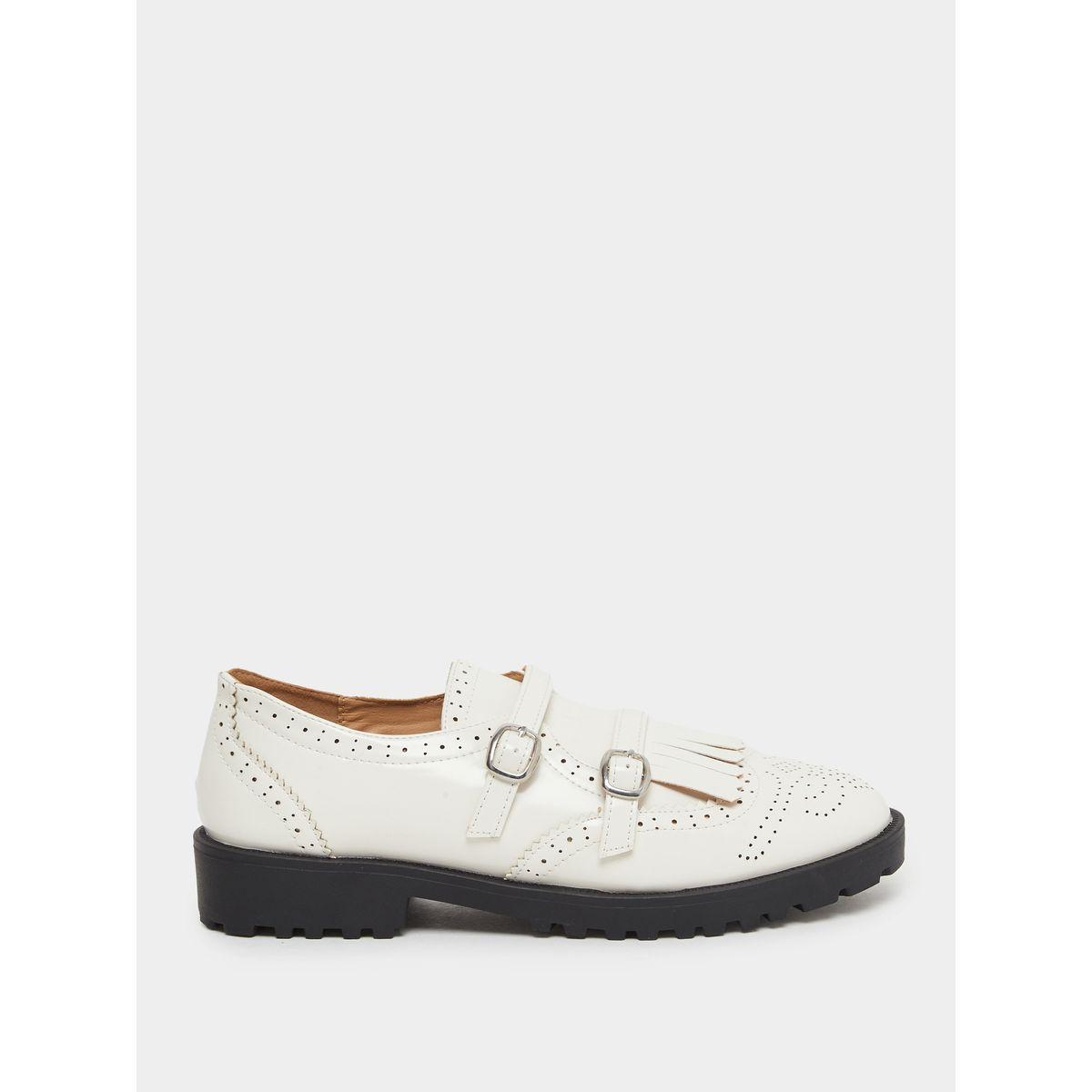 حذاء سهل الارتداء بتفاصيل إبزيم-women-shoes-flats-loafers-image-1