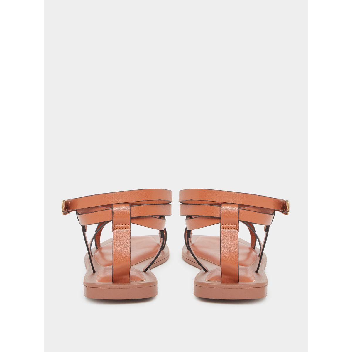 صندل فلات بتفاصيل سيور متعددة-women-shoes-sandals-flats-image-3