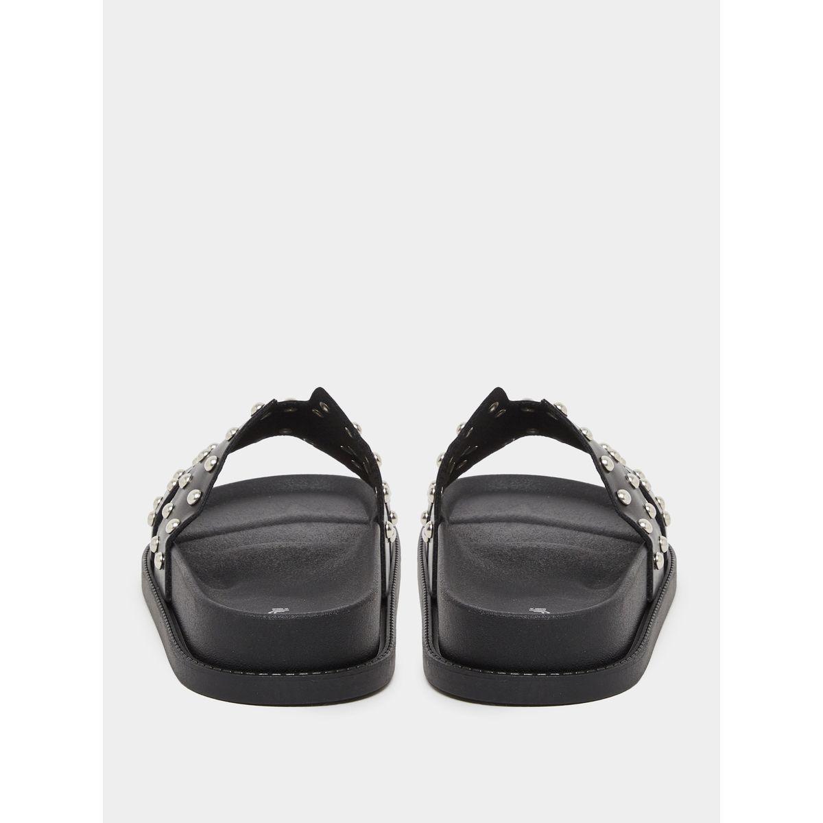 Styli Studded Vamp Open Toe Sandals-women-shoes-flipflopsandslides-image-4