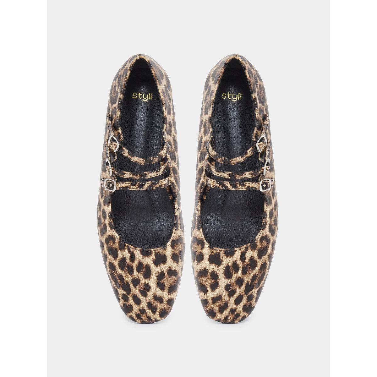حذاء باليرينا بتفاصيل إبزيم وطبعة ليوبارد-women-shoes-ballerinas-image-5