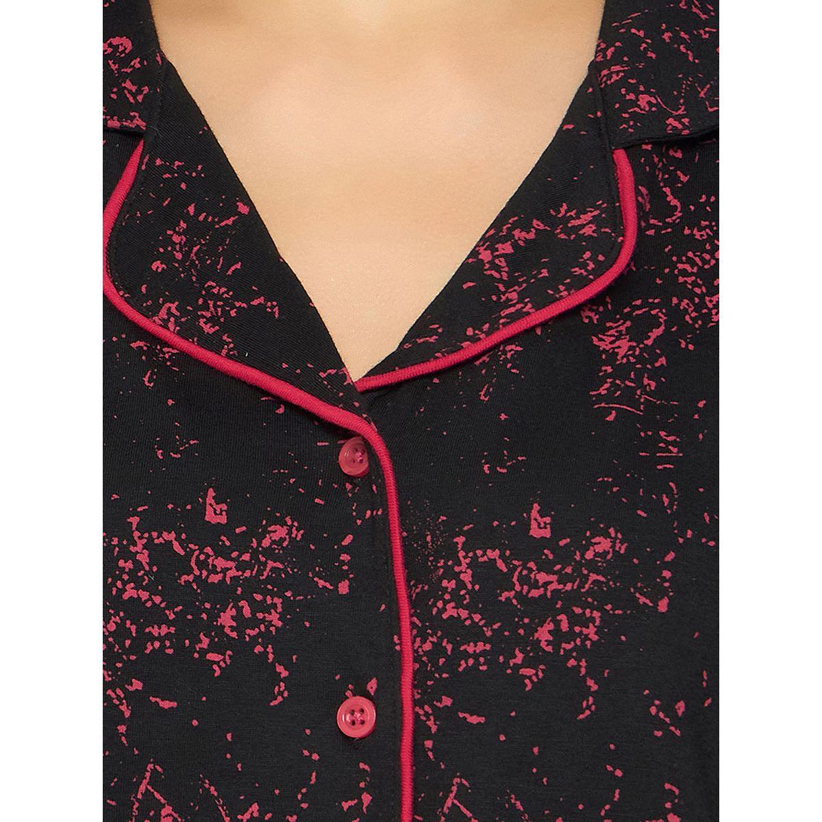 Clovia Abstract Printed Short Sleeve Shirt and Pyjama Set-women-clothing-nightwear-pyjamas-longsets-image-7