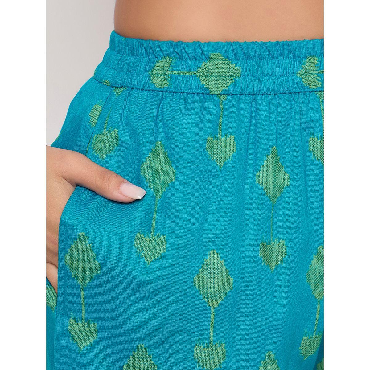 Clovia Printed Notch Neck Top and Pyjama Set-women-clothing-nightwear-pyjamas-longsets-image-8