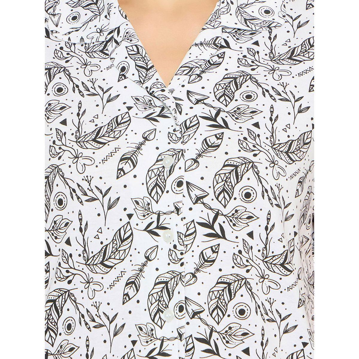Clovia All-Over Print Cotton Shirt and Pyjama Set-women-clothing-nightwear-pyjamas-longsets-image-7
