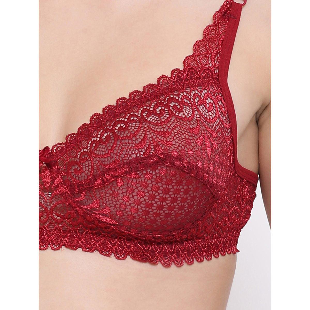 Clovia Pack of 2 - Lace Non-Padded Non-Wired Full Cup Bra-women-clothing-lingerie-bras-image-6