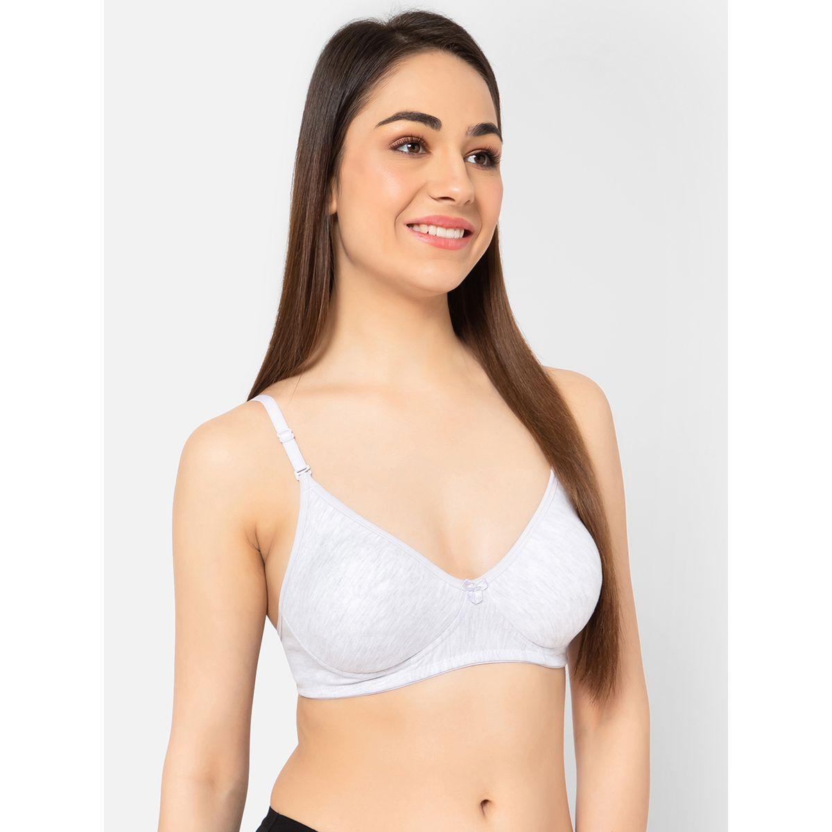Clovia Set of 2 - Non-Padded Non-Wired Full Cup T-Shirt Bra-women-clothing-lingerie-bras-image-6
