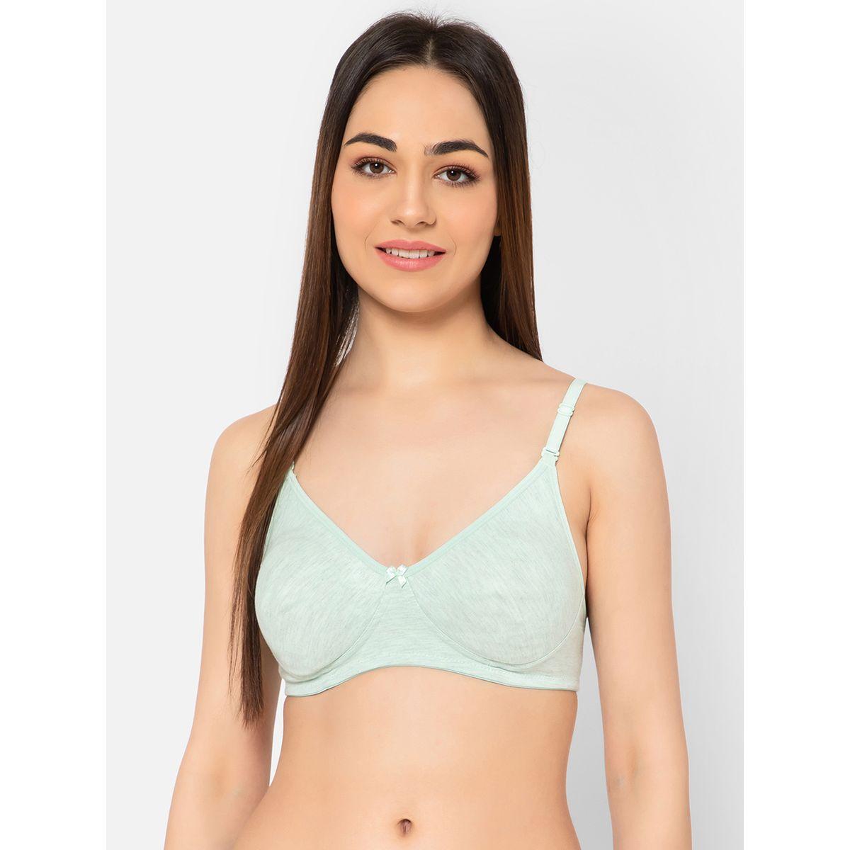 مجموعة من 2 - صدرية سادة غير مبطنة بتغطية كاملة-women-clothing-lingerie-bras-image-3