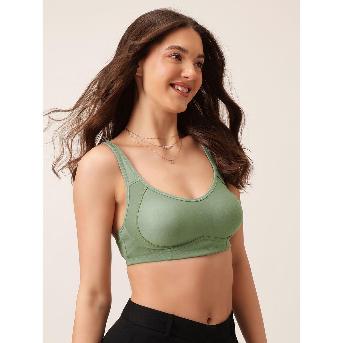 Clovia Pack of 2 - Solid Non-Padded Non-Wired Full Coverage T-Shirt Bra-women-clothing-lingerie-bras-image-6