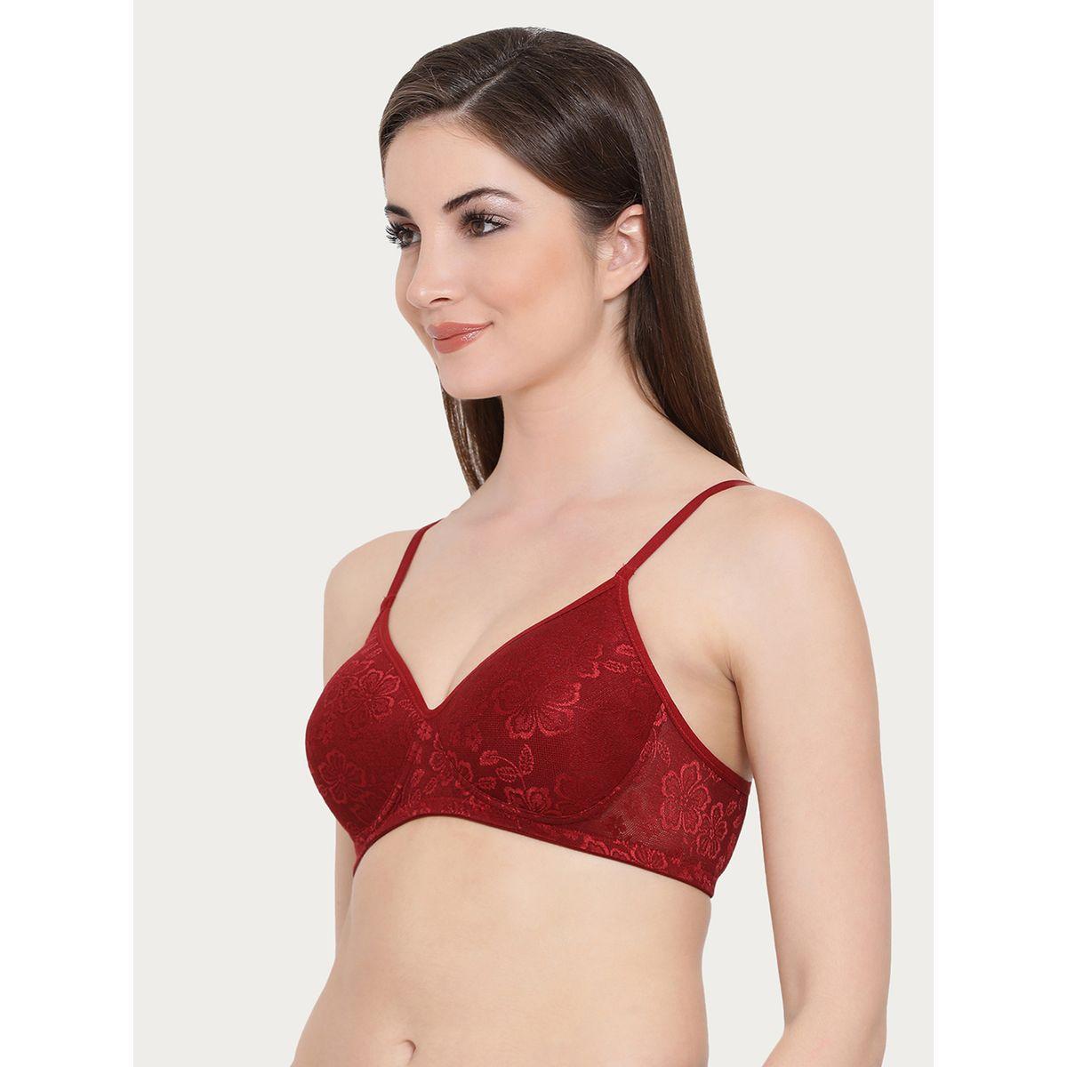 Clovia Pack of 2 - Lace Padded Non-Wired Full Coverage Bra-women-clothing-lingerie-bras-image-6
