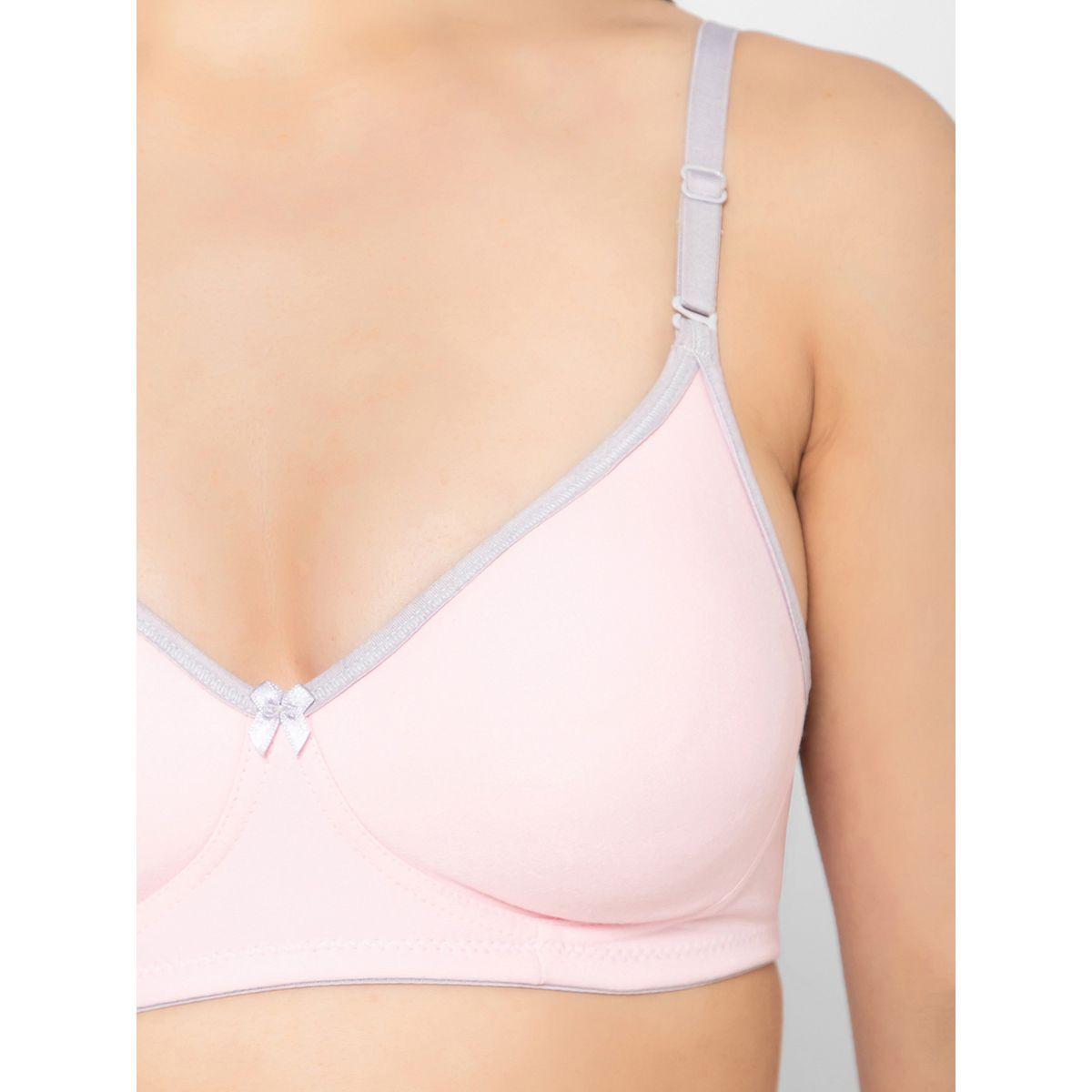 Clovia Pack of 2 - Lightly Padded Non-Wired Demi Cup Multiway T-Shirt Bra-women-clothing-lingerie-bras-image-4