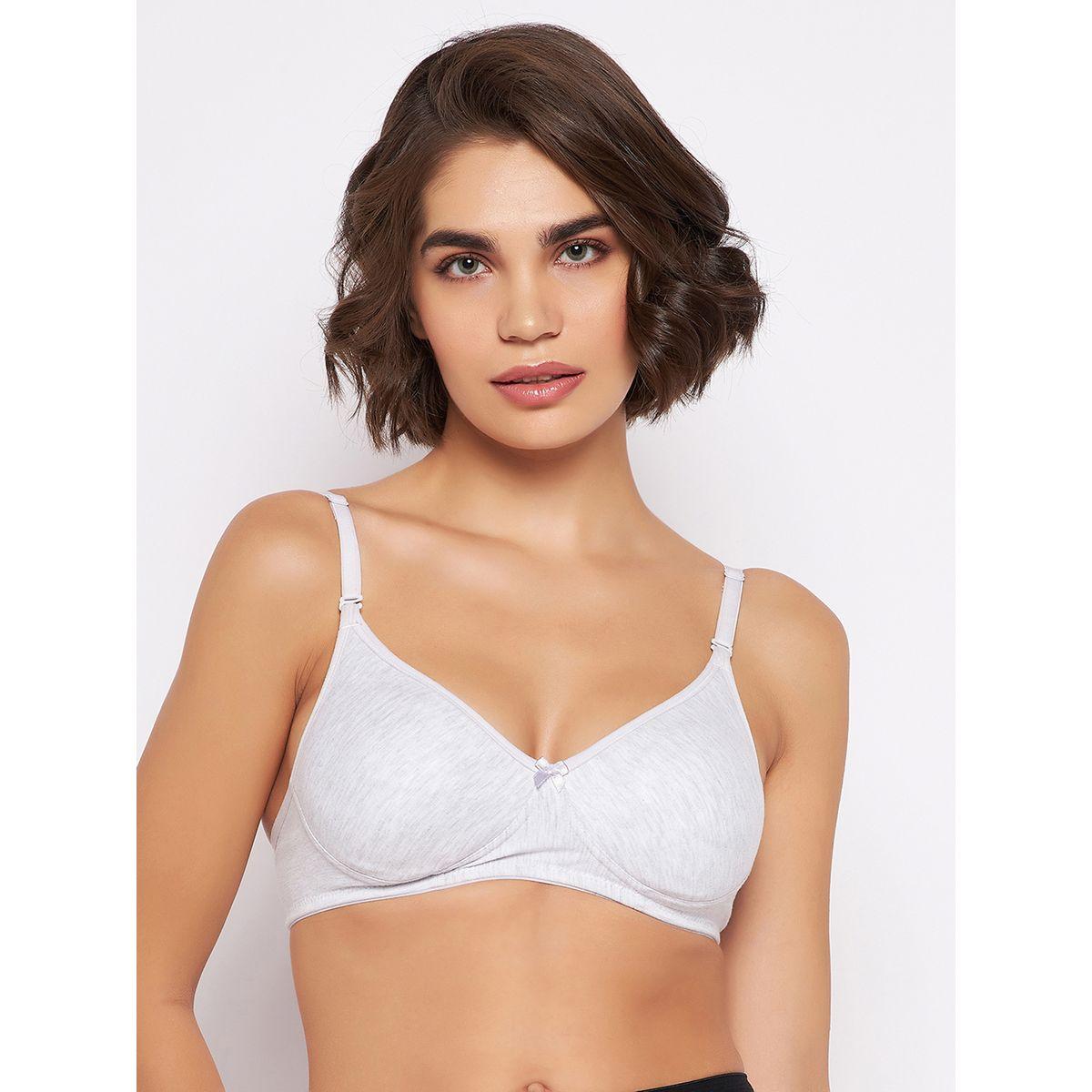 Clovia Pack of 2 - Lightly Padded Non-Wired Demi Cup Multiway T-Shirt Bra-women-clothing-lingerie-bras-image-5
