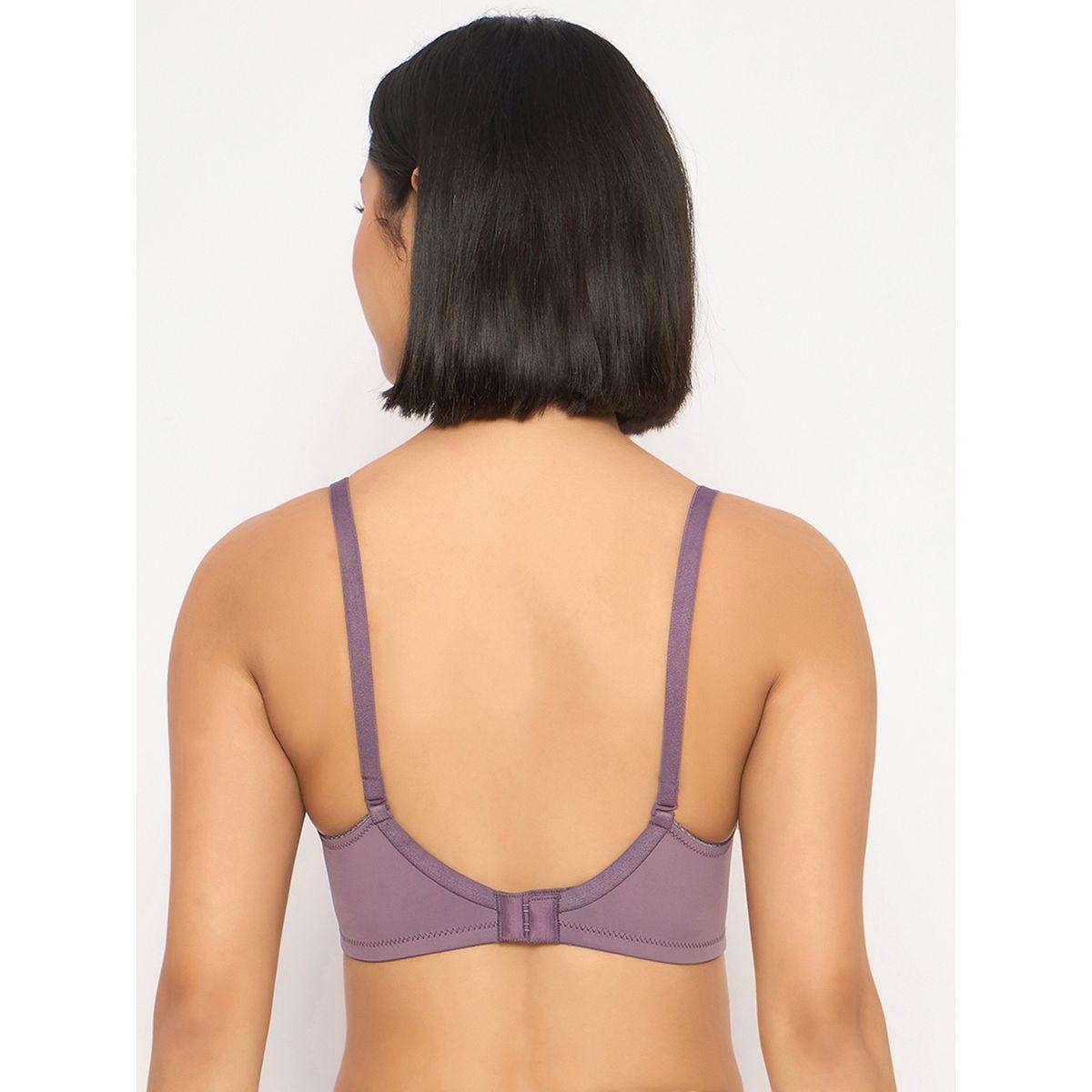 مجموعة من 2 - صدرية سادة مبطنة بتغطية كاملة-women-clothing-lingerie-bras-image-5