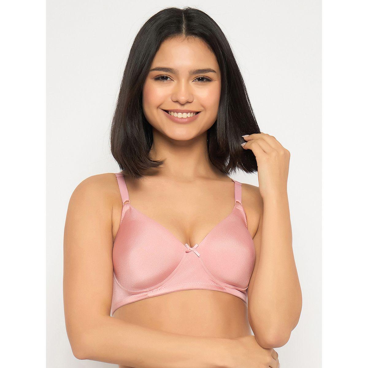 مجموعة من 2 - صدرية سادة مبطنة بتغطية كاملة-women-clothing-lingerie-bras-image-2