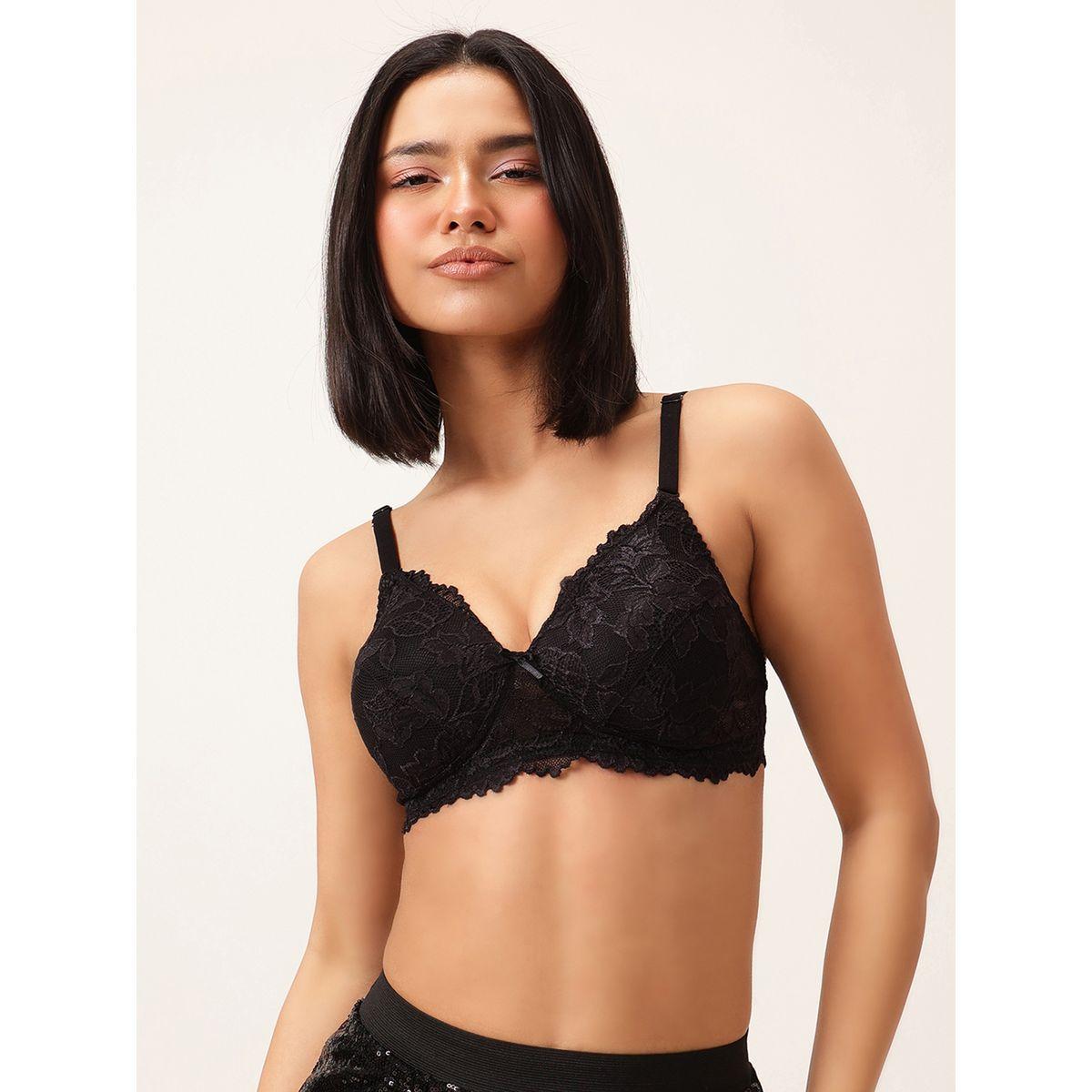Clovia Set of 2 - Padded Non-Wired Full Coverage Lace Bra-women-clothing-lingerie-bras-image-4