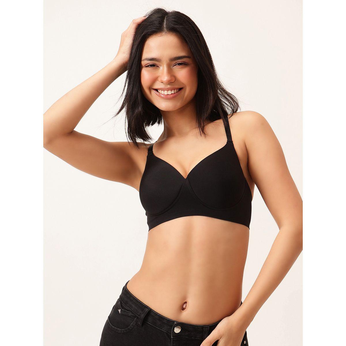 Clovia Pack of 2 - Solid Padded Non-Wired Full Coverage Seamless Bra-women-clothing-lingerie-bras-image-4