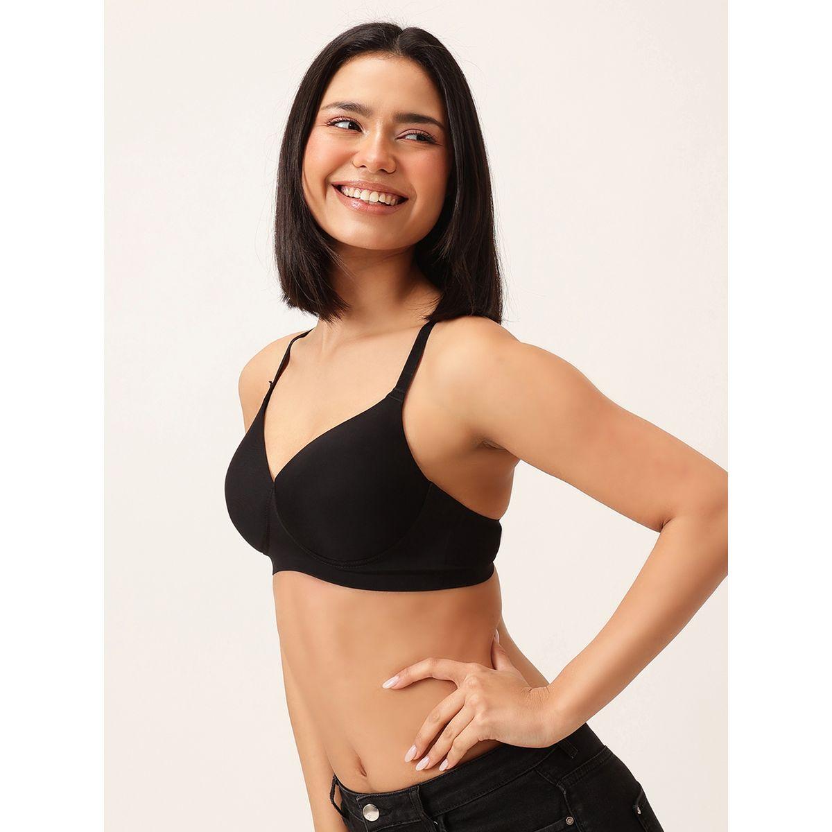 Clovia Pack of 2 - Solid Padded Non-Wired Full Coverage Seamless Bra-women-clothing-lingerie-bras-image-5