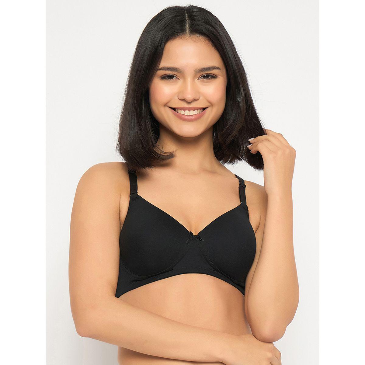 Clovia Set of 2 - Padded Non-Wired Full Coverage Multiway T-Shirt Bra-women-clothing-lingerie-bras-image-4