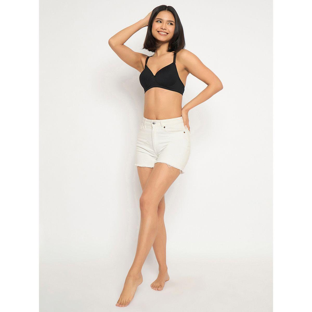 Clovia Set of 2 - Padded Non-Wired Full Coverage Multiway T-Shirt Bra-women-clothing-lingerie-bras-image-5