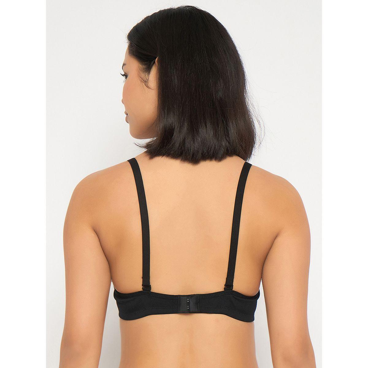 Clovia Set of 2 - Padded Non-Wired Full Coverage Multiway T-Shirt Bra-women-clothing-lingerie-bras-image-6
